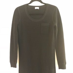 Wallace black sweater dress (a Madewell brand)